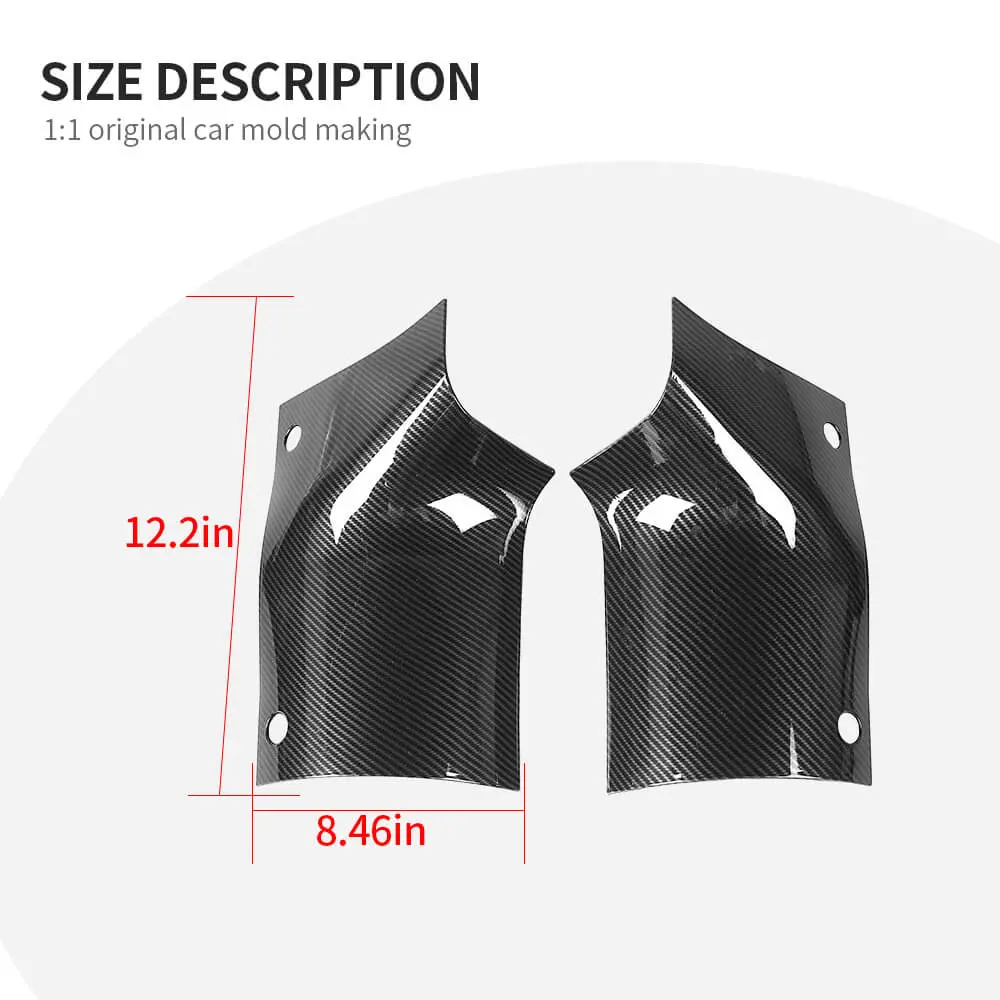 For 2018+ Jeep Wrangler JL/Gladiator JT Engine Hood Body Armor Corner Trim Cover - Image 9