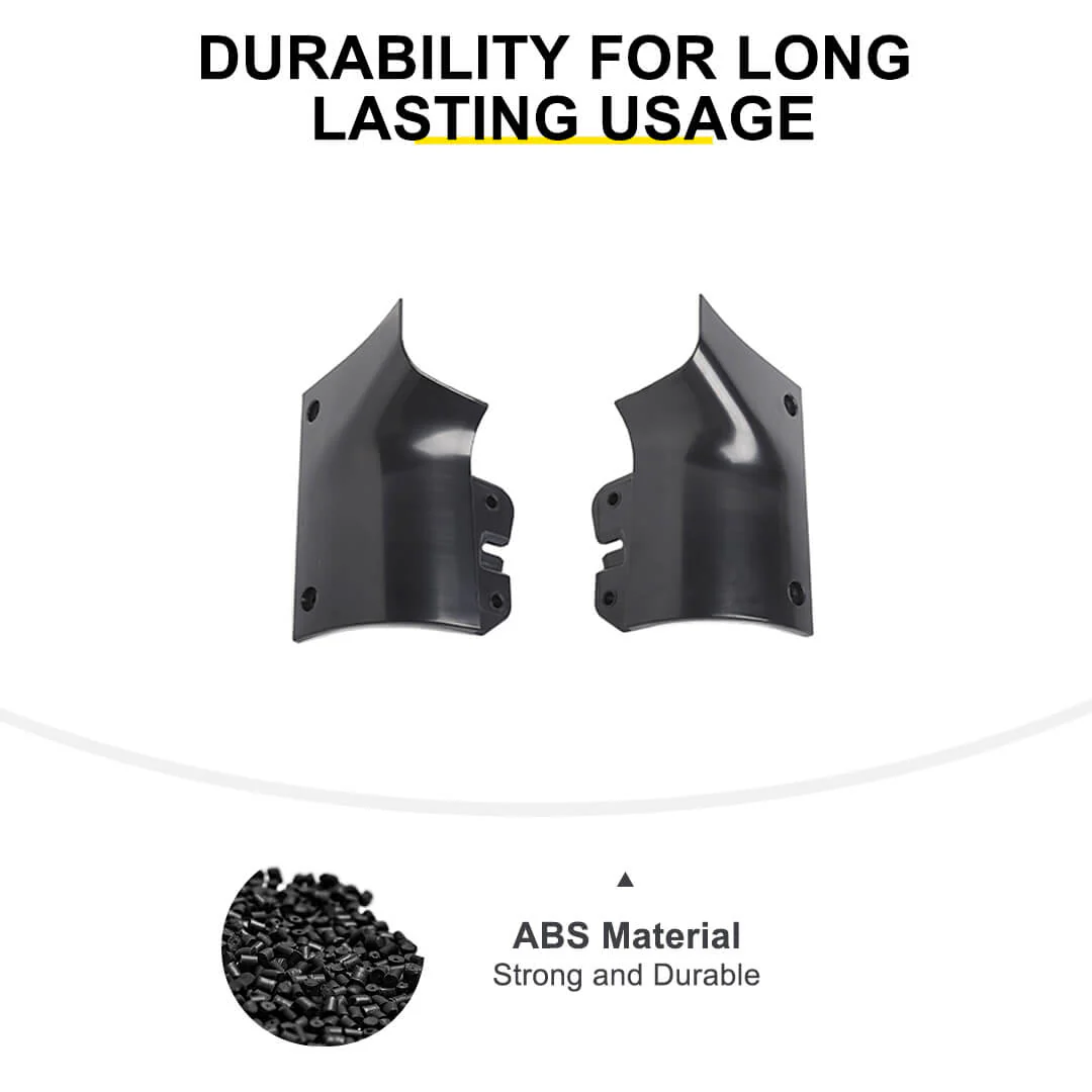 For 2018+ Jeep Wrangler JL & Gladiator JT Engine Hood Wrap Angle A-pillar Corner Trim Cover - Image 7
