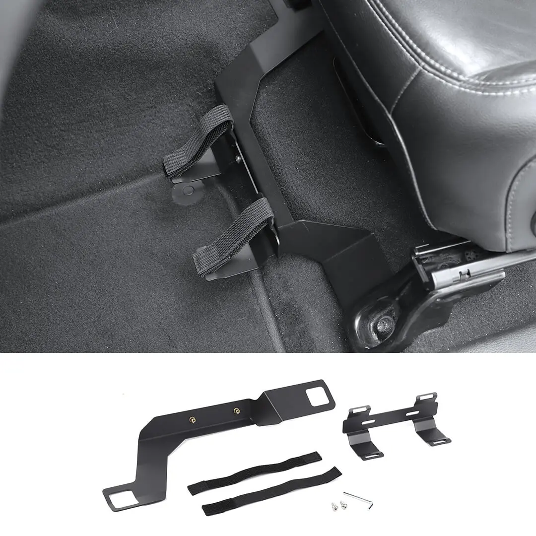for 2018+ Jeep Wrangler JL & Gladiator JT Fire Extinguisher Holder Bracket Under Seat Mounting Kit