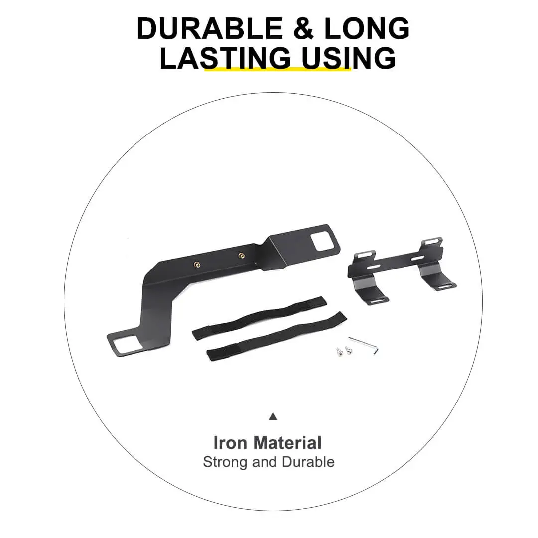 for 2018+ Jeep Wrangler JL & Gladiator JT Fire Extinguisher Holder Bracket Under Seat Mounting Kit - Image 11
