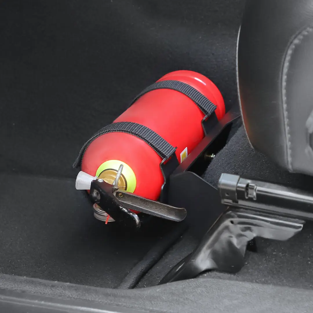 for 2018+ Jeep Wrangler JL & Gladiator JT Fire Extinguisher Holder Bracket Under Seat Mounting Kit - Image 5