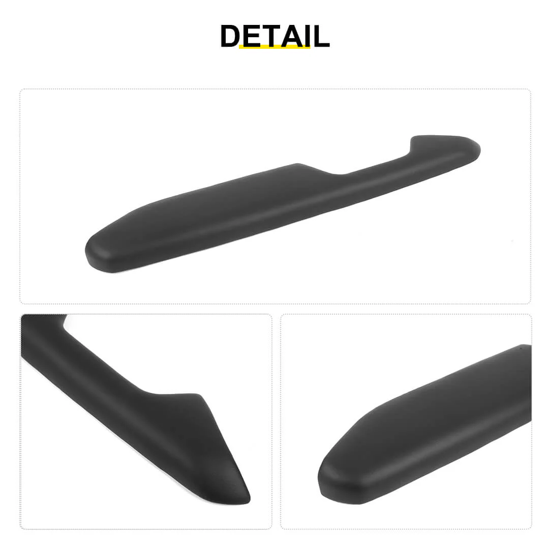 For 2018+ Jeep Wrangler JL & Gladiator JT Innet Door Armrest Handle Panel Guard Cover Decor Trim (4 pcs) - Image 9