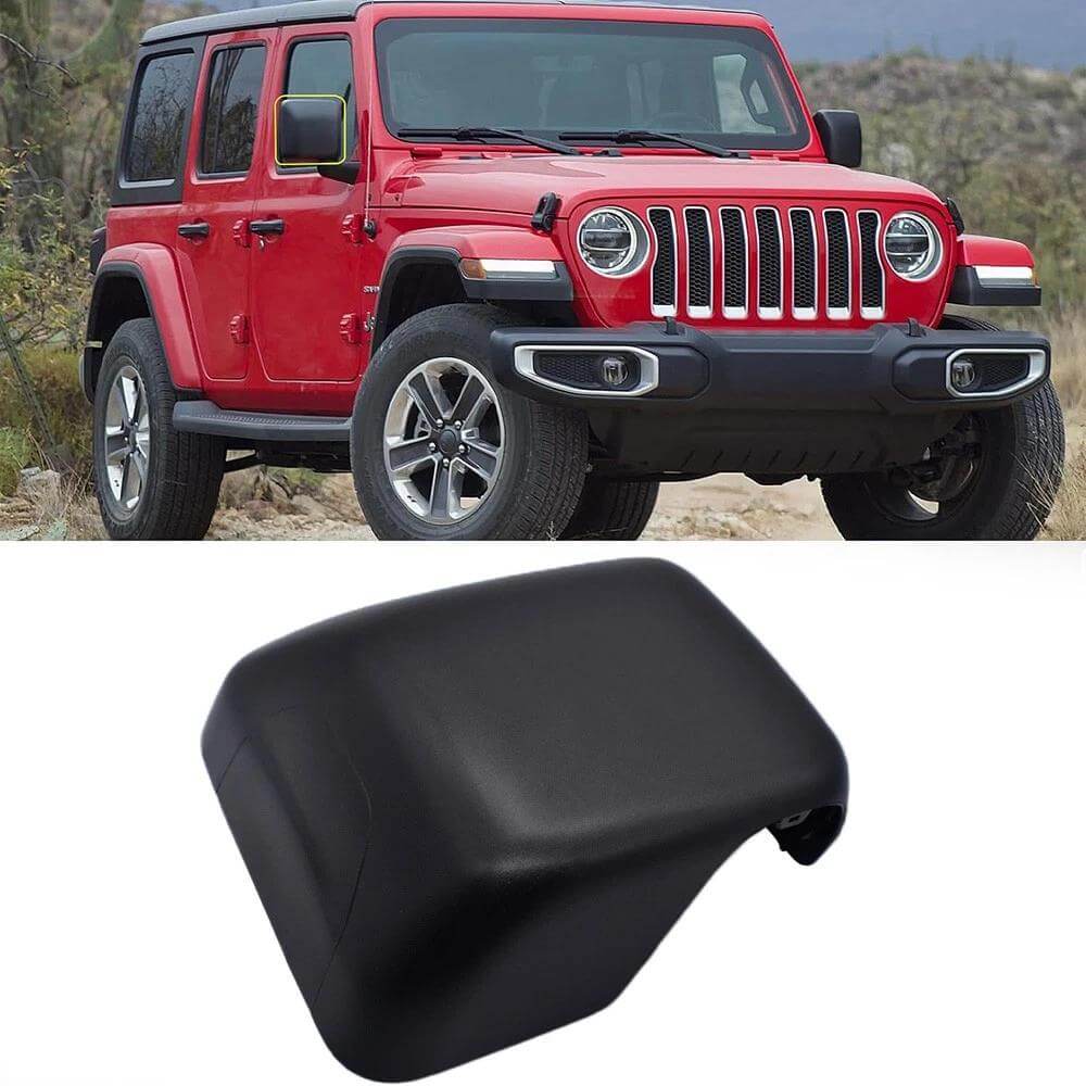 For 2018+ Jeep Wrangler JL & Gladiator JT Rearview Mirror Cover Cap Original Car Accessories
