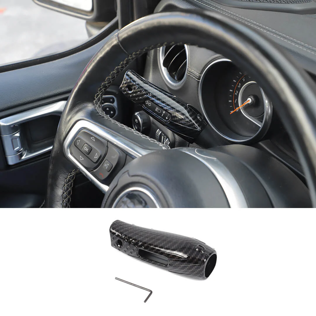 For 2018+ Jeep Wrangler JL & Gladiator JT Turn Signal Lever Extension Blinker Trim Cover