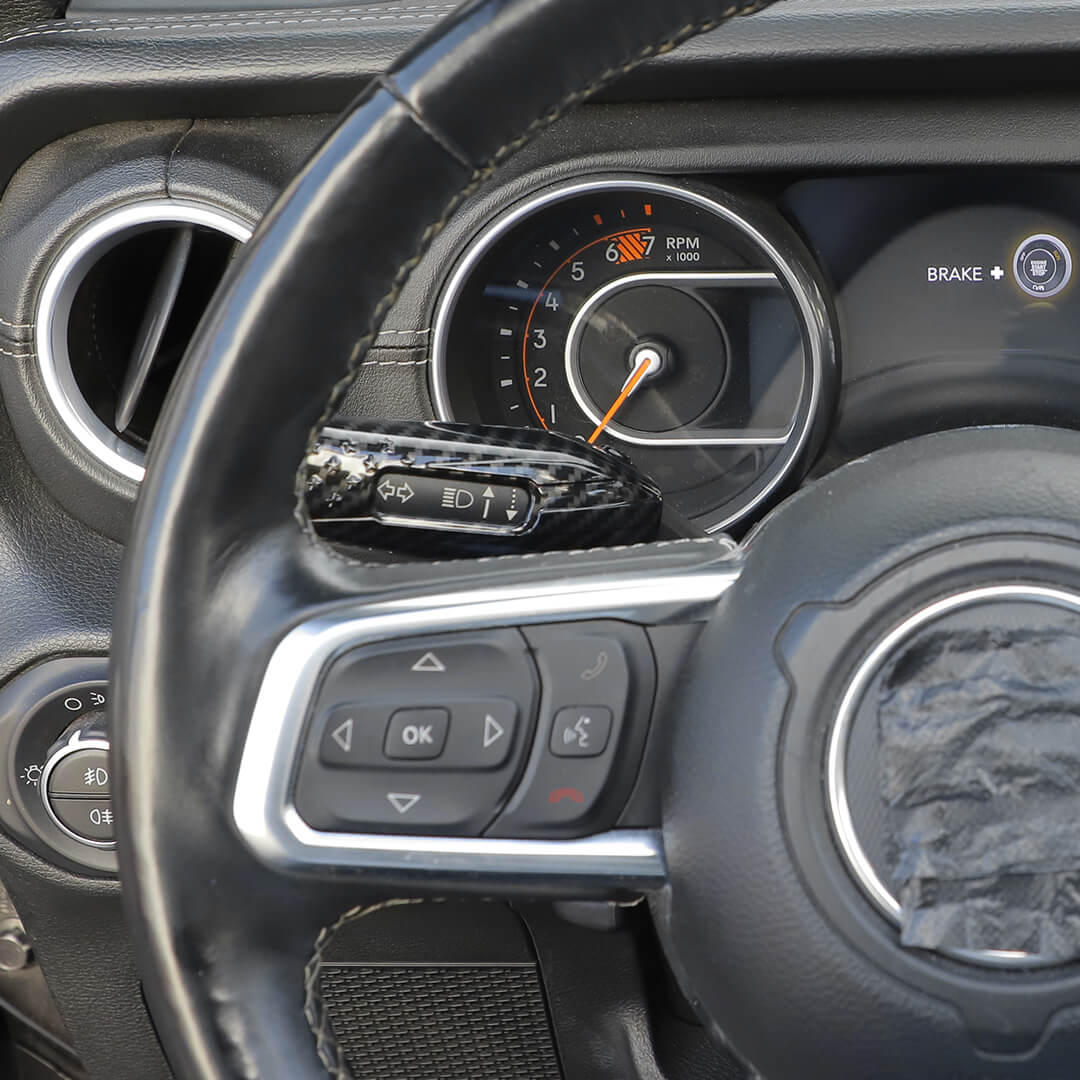 For 2018+ Jeep Wrangler JL & Gladiator JT Turn Signal Lever Extension Blinker Trim Cover - Image 5