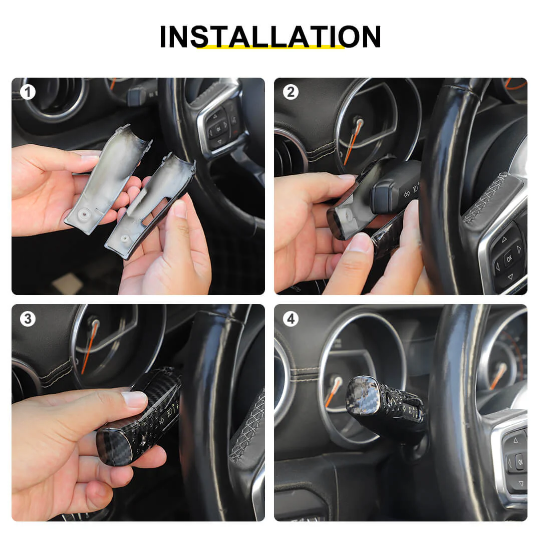 For 2018+ Jeep Wrangler JL & Gladiator JT Turn Signal Lever Extension Blinker Trim Cover - Image 6