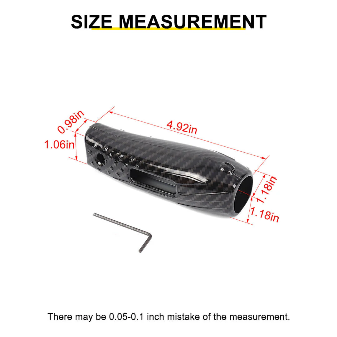 For 2018+ Jeep Wrangler JL & Gladiator JT Turn Signal Lever Extension Blinker Trim Cover - Image 8