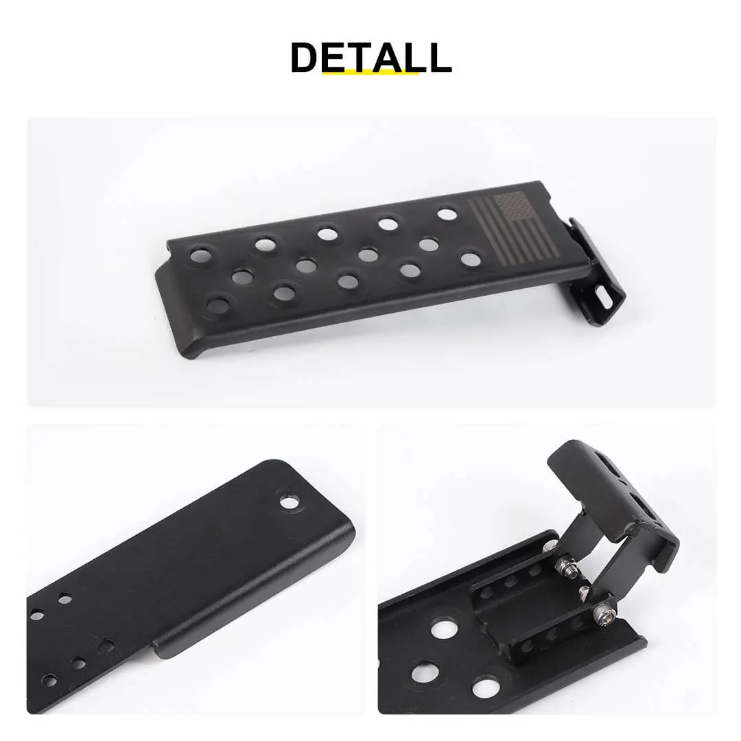For 2018+ Jeep Wrangler JL Interior Left Foot Rest Dead Pedal Pegs Panel Accessories - Image 11