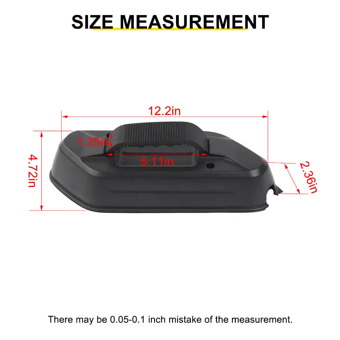 For 2018+ Jeep Wrangler JL Rear Tailgate Glass Handle Rear Door Window Handle - Image 10