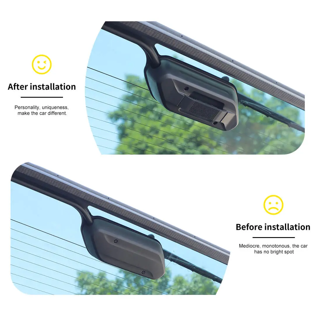 For 2018+ Jeep Wrangler JL Rear Tailgate Glass Handle Rear Door Window Handle - Image 2