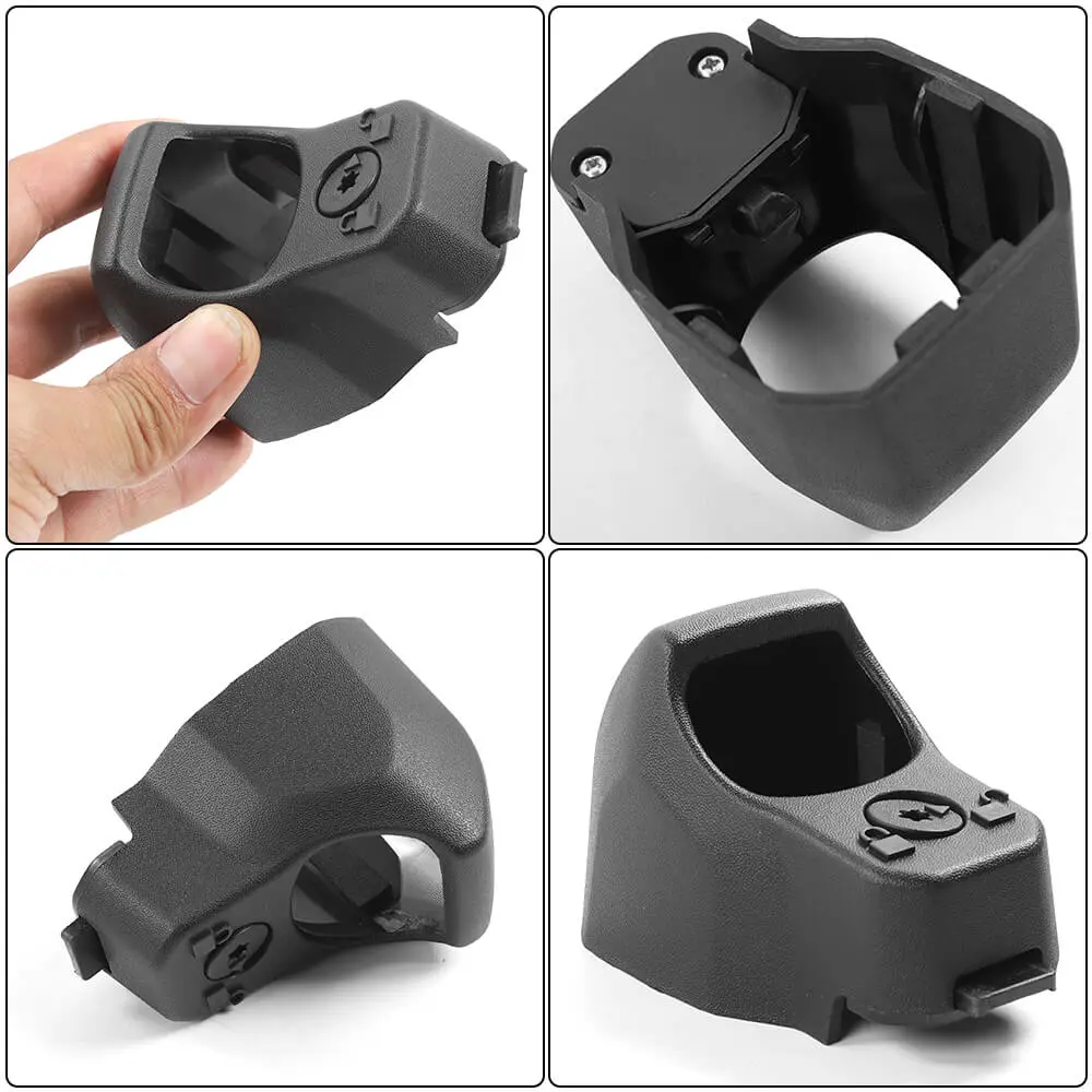 For 2018+ Jeep Wrangler JL Spare Tire Wheel Rear View Reversing Backup Camera Protect Cover Trim - Image 10
