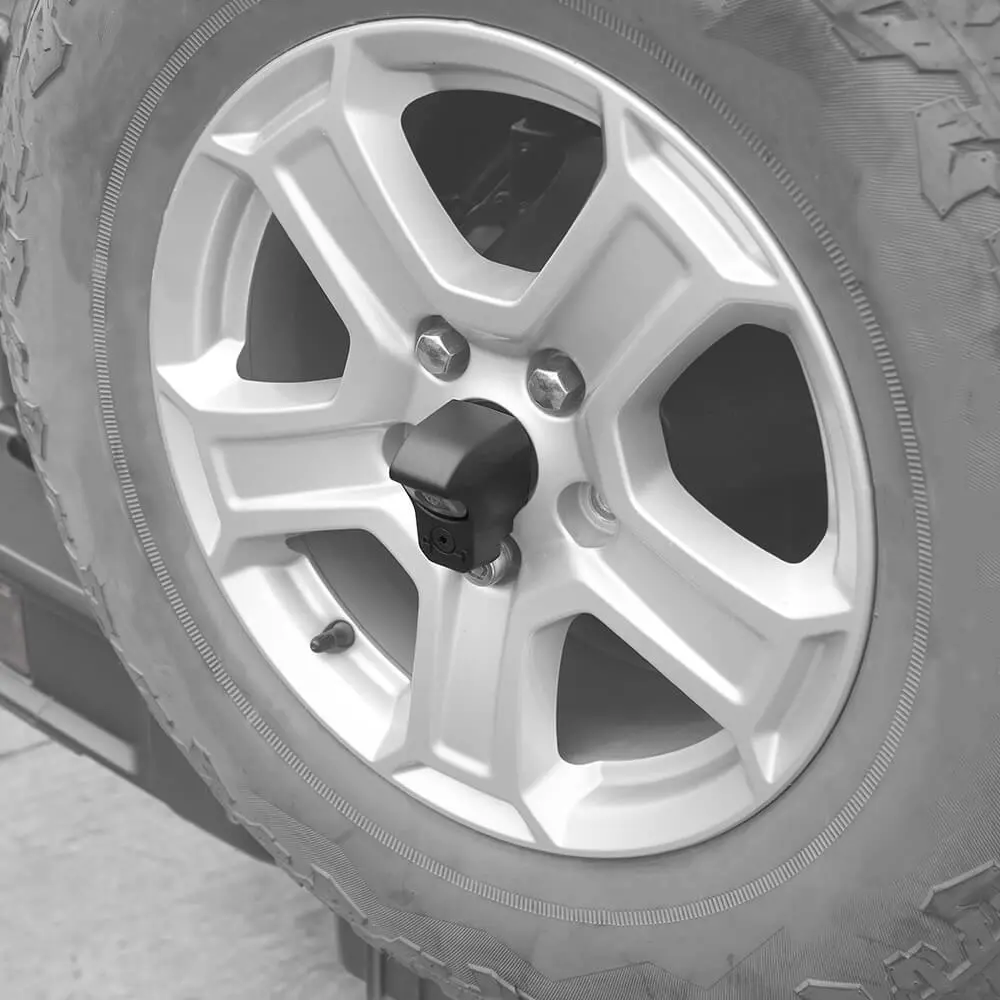 For 2018+ Jeep Wrangler JL Spare Tire Wheel Rear View Reversing Backup Camera Protect Cover Trim - Image 5