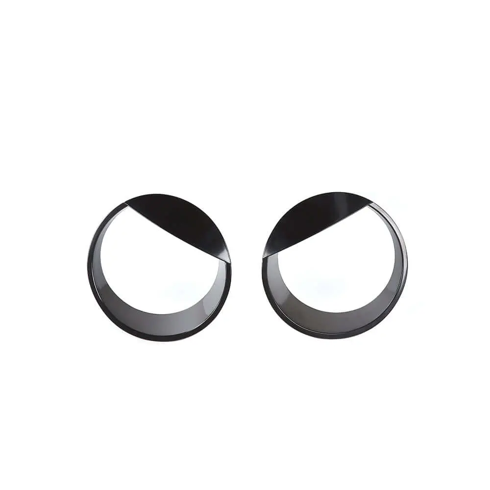 For 2018-2023 Jeep Wrangler JL Gladiator JT Rubicon Front Headlight Insert Angry Eyes Bezels Trim - Image 9