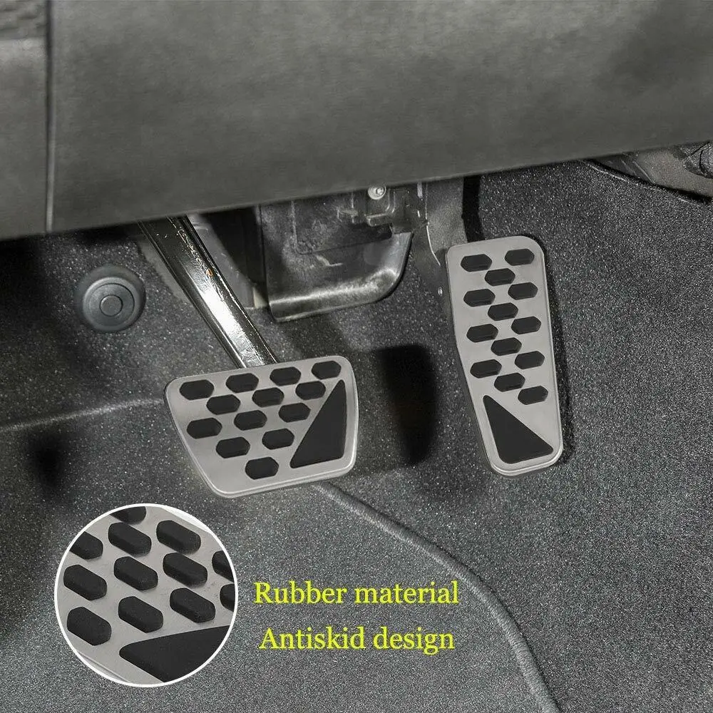 For 2018+ Jeep Wrangler JL JLU & Gladiator JT Brake Gas Pedal Cover Set - Image 5