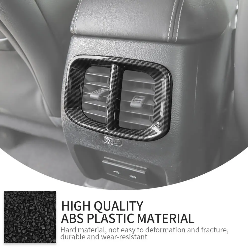 For 2019+ Jeep Cherokee 8 x Inner Center Console & Door Trim Kit - Image 10