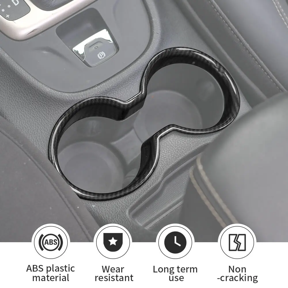 For 2019+ Jeep Cherokee 8 x Inner Center Console & Door Trim Kit - Image 7