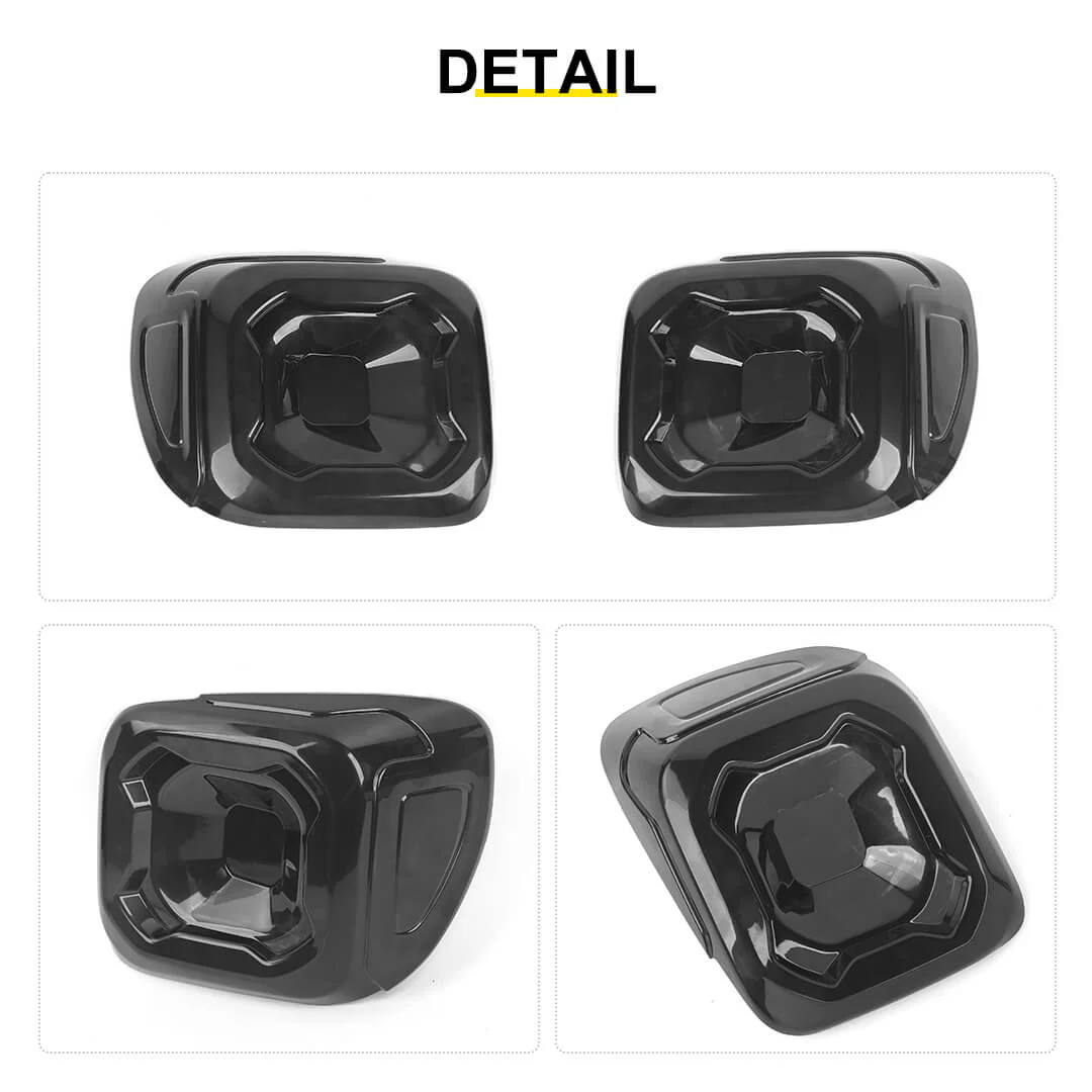 For 2019+ Jeep Renegade Exterior Rear Light Tail Lamp Cover Trim Decor (2 pcs) - Image 7