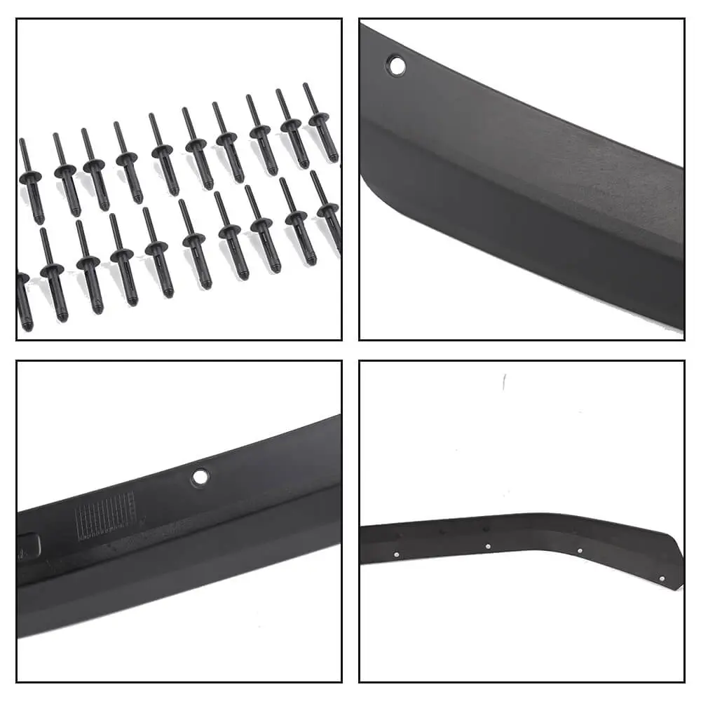 For 2020+ Jeep Gladiator JT Front & Rear Fender Flares Extensions - Image 12