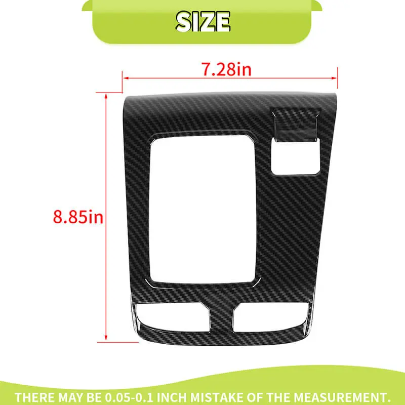 For 2021-2024 Jeep Compass Center Console Gear Shift Panel Cover Trim - Image 12