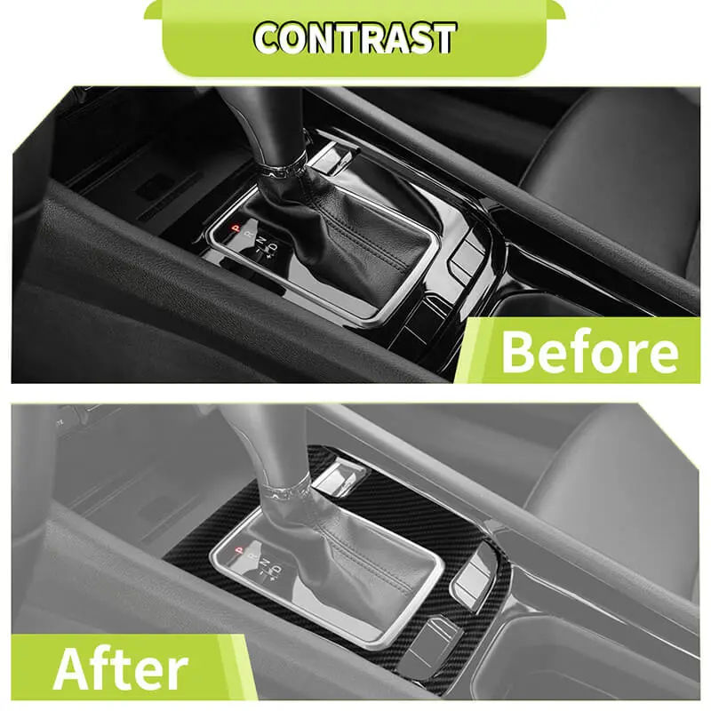 For 2021-2024 Jeep Compass Center Console Gear Shift Panel Cover Trim - Image 2