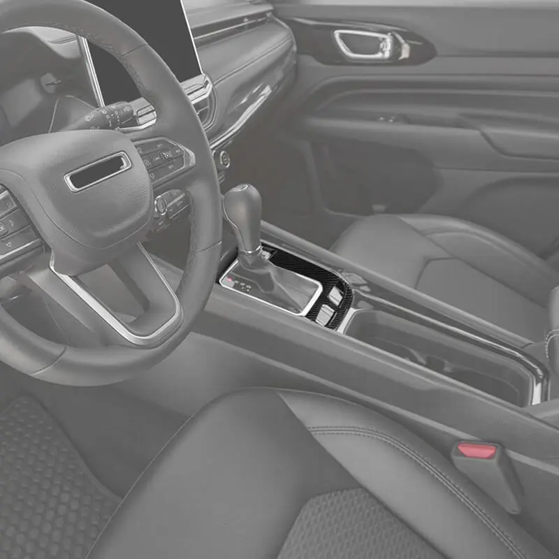 For 2021-2024 Jeep Compass Center Console Gear Shift Panel Cover Trim - Image 4
