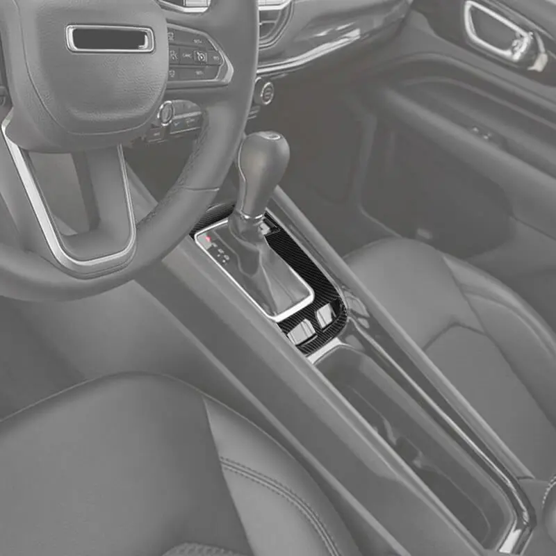 For 2021-2024 Jeep Compass Center Console Gear Shift Panel Cover Trim - Image 5
