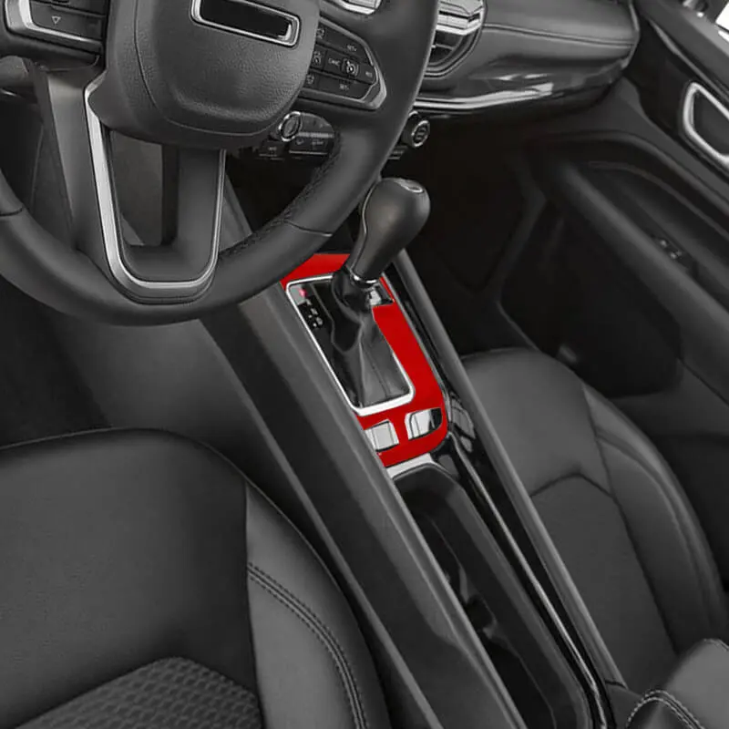 For 2021-2024 Jeep Compass Center Console Gear Shift Panel Cover Trim - Image 7