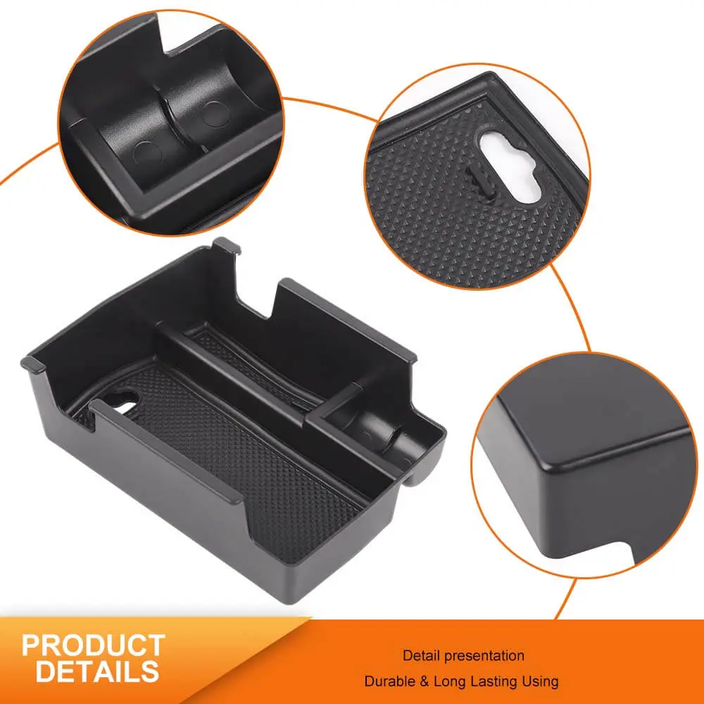 For 2021-2025 Jeep Compass Center Console Armrest Box Storage Box Holder - Image 6