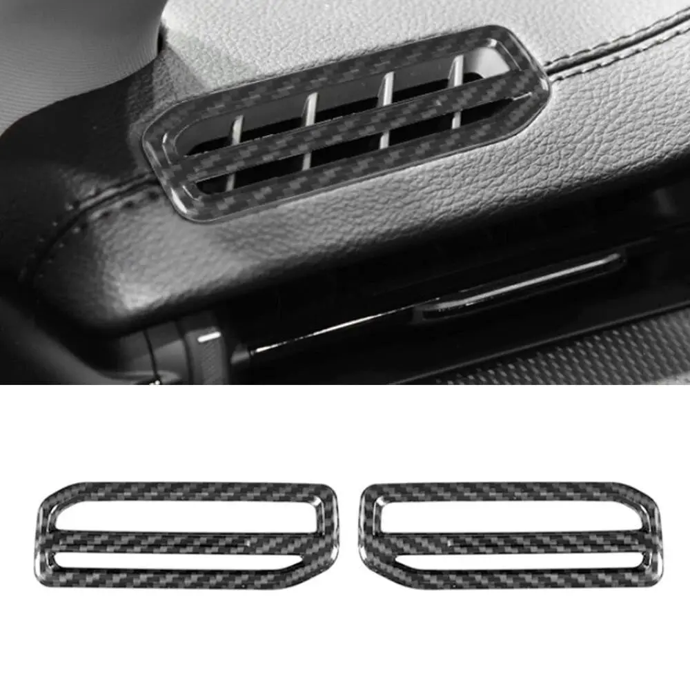 For 2021-2025 Jeep Compass Center Console Both Side Small Air Vent Trim Cover (2 pcs)