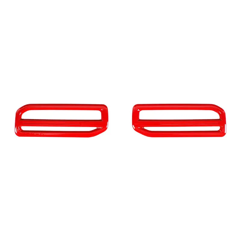 For 2021-2025 Jeep Compass Center Console Both Side Small Air Vent Trim Cover (2 pcs) - Image 11