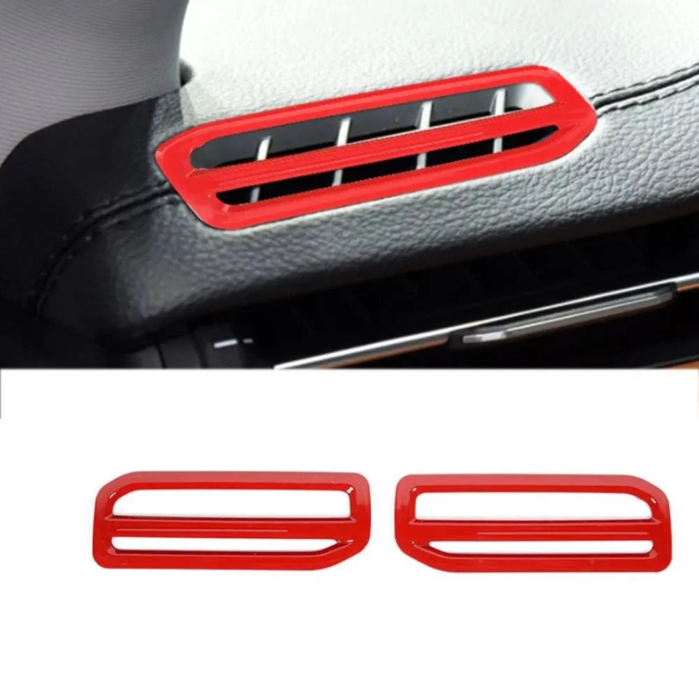 For 2021-2025 Jeep Compass Center Console Both Side Small Air Vent Trim Cover (2 pcs) - Image 14