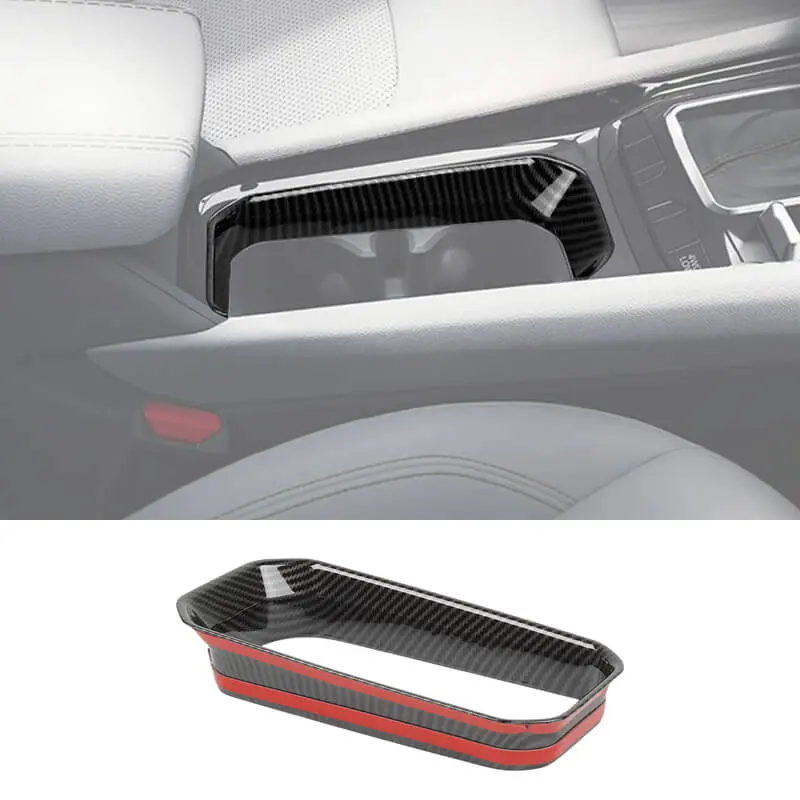 For 2021-2025 Jeep Compass Central Water Cup Holder Ring Cover Trim - Image 19