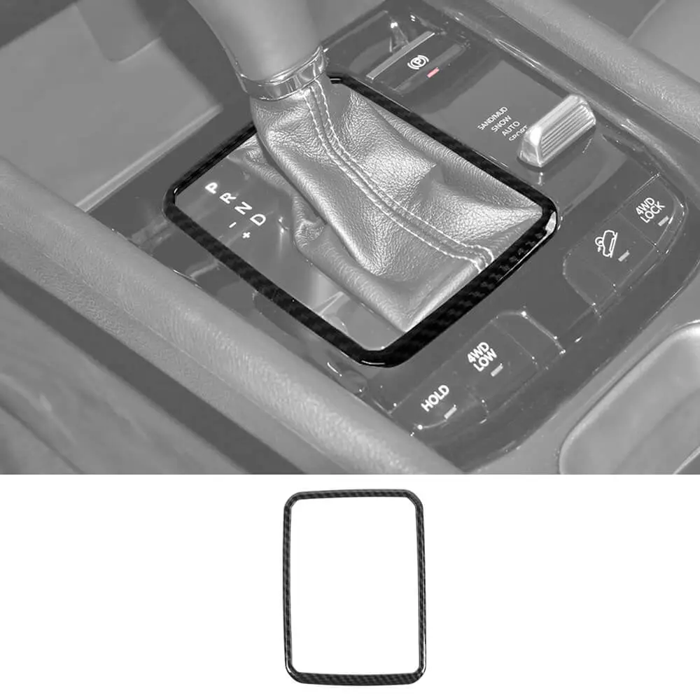 For 2021-2025 Jeep Compass Gear shift selector Frame Cover Trim