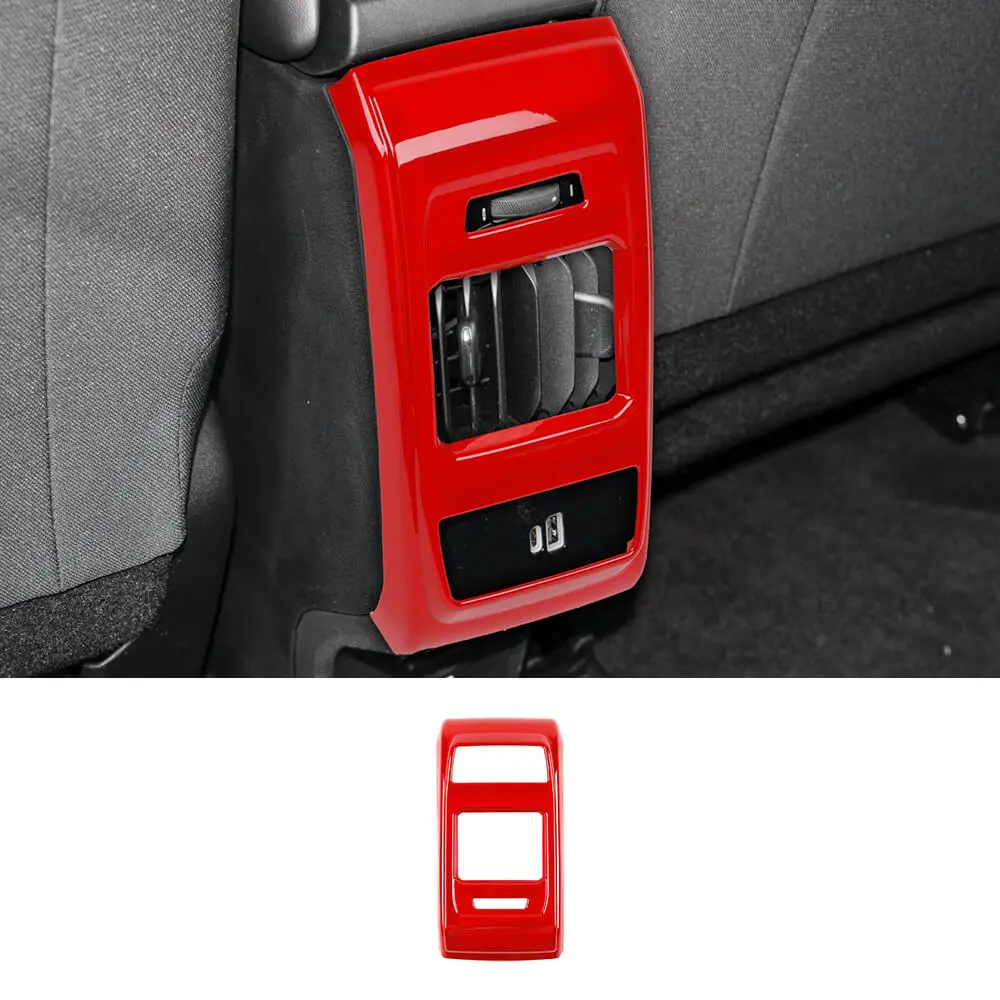 For 2021-2025 Jeep Compass Rear Air Vent Outlet Panel Cover Trim
