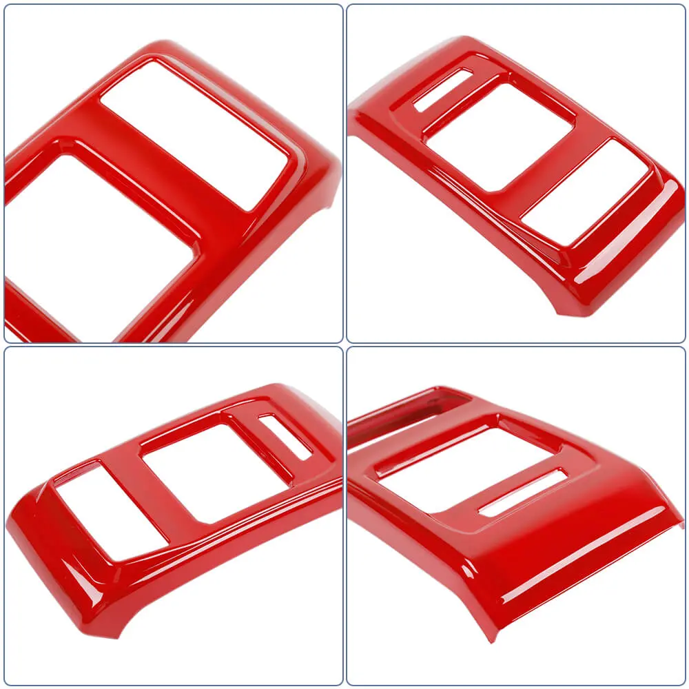 For 2021-2025 Jeep Compass Rear Air Vent Outlet Panel Cover Trim - Image 10