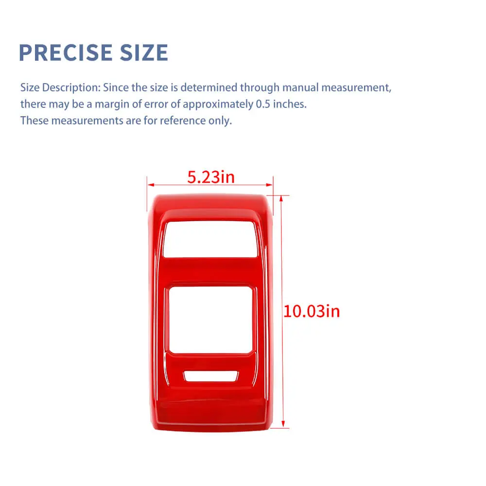 For 2021-2025 Jeep Compass Rear Air Vent Outlet Panel Cover Trim - Image 8