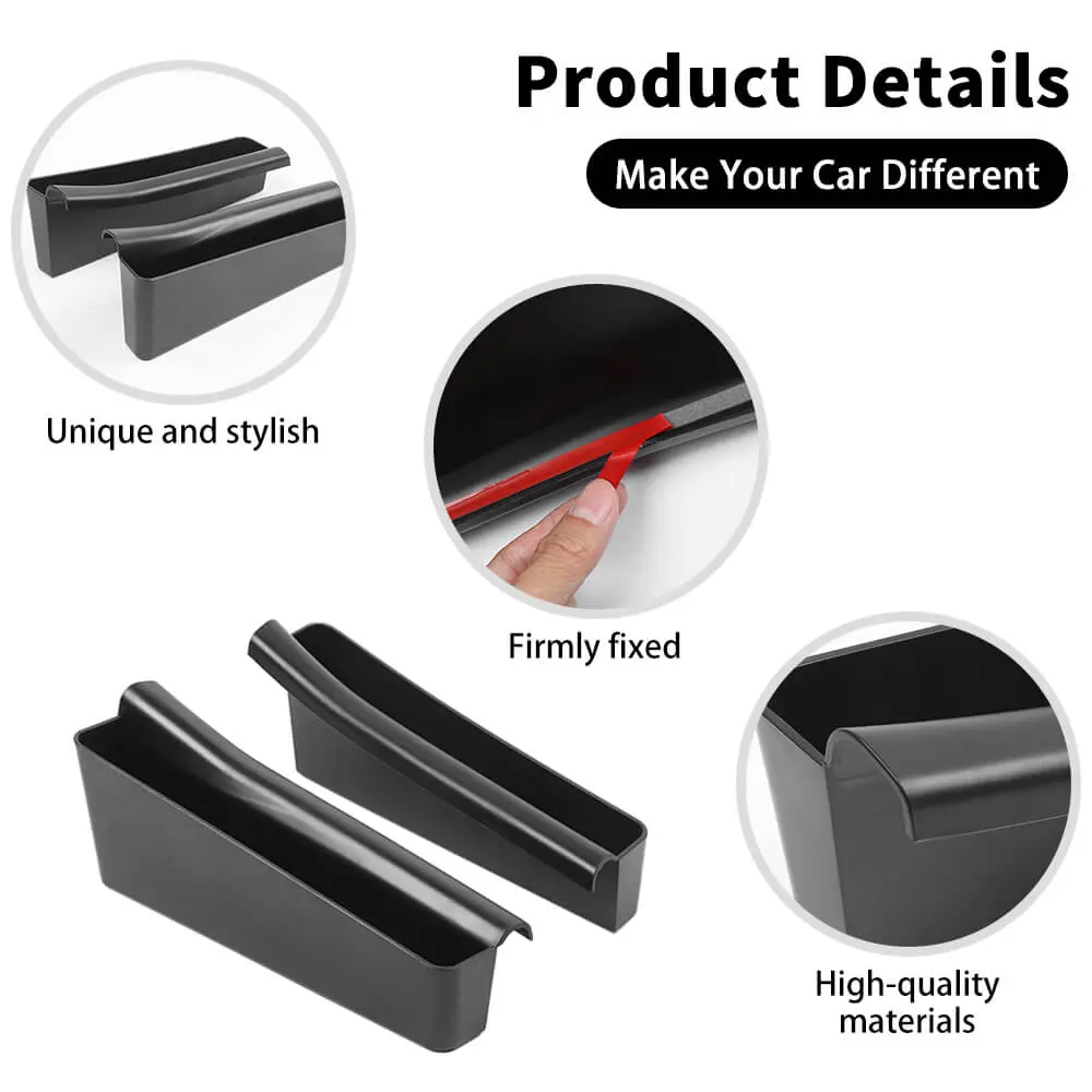 For 2021-2025 Jeep Compass Interior Gear Shift Storage Box Organizer Tray – Center Console Organizer - Image 9