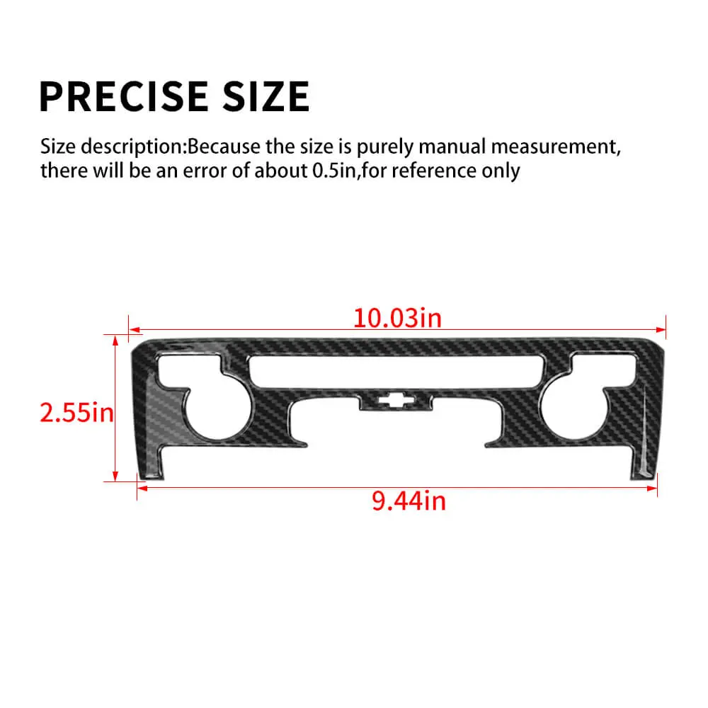 For 2021+ Jeep Grand Cherokee L Air Conditioning Control Panel Trim Cover - Image 8