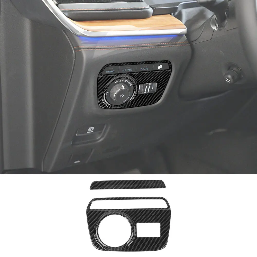 For 2021+ Jeep Grand Cherokee L Inner Headlight Switch Panel Cover Trim