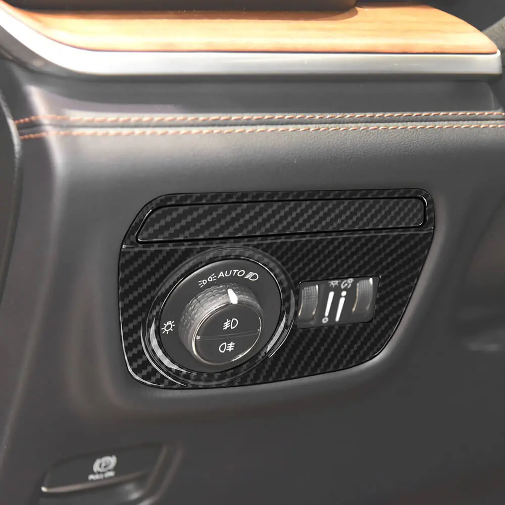 For 2021+ Jeep Grand Cherokee L Inner Headlight Switch Panel Cover Trim - Image 4