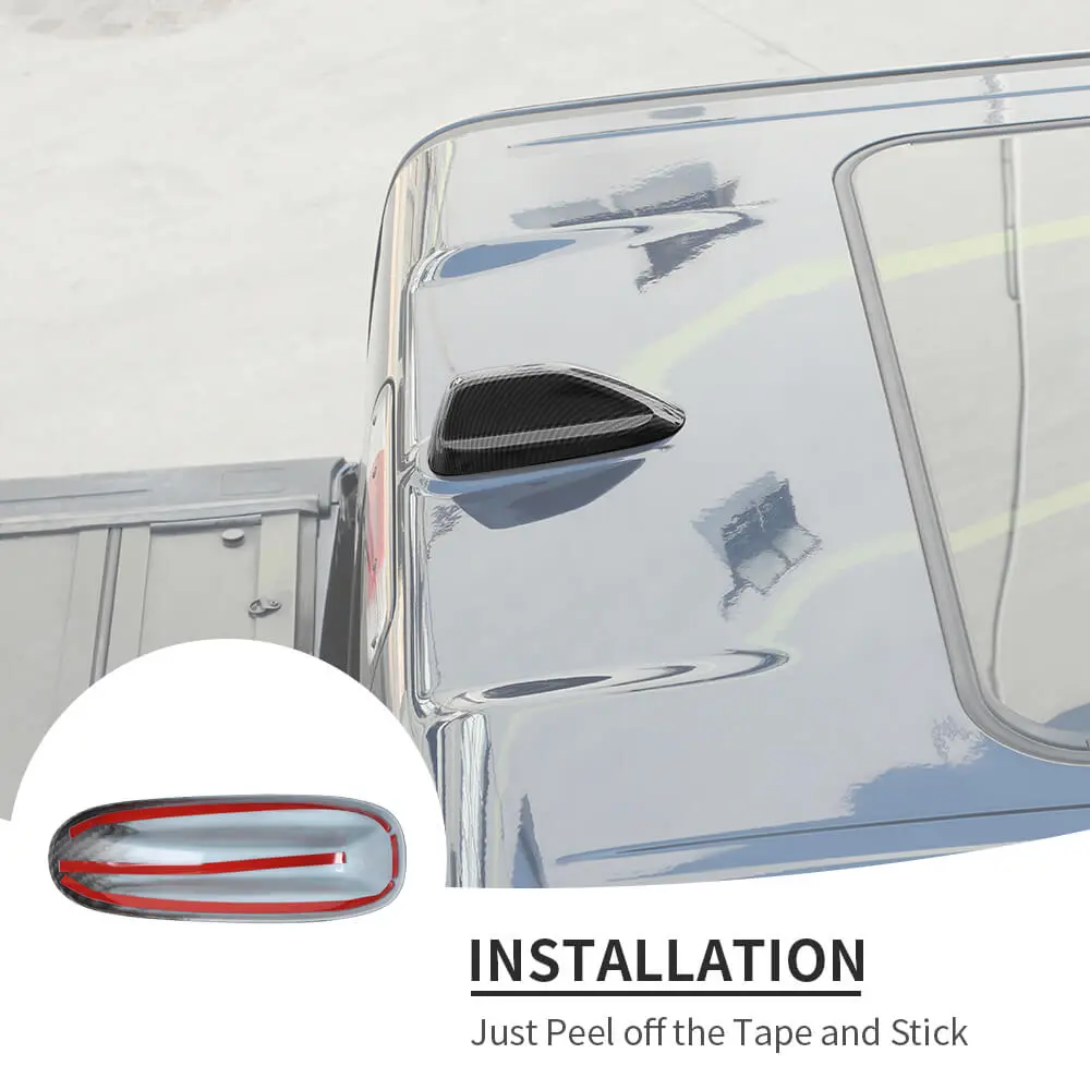For 2021+ Jeep Grand Cherokee L Exterior Antenna Base Cover Trim - Image 6