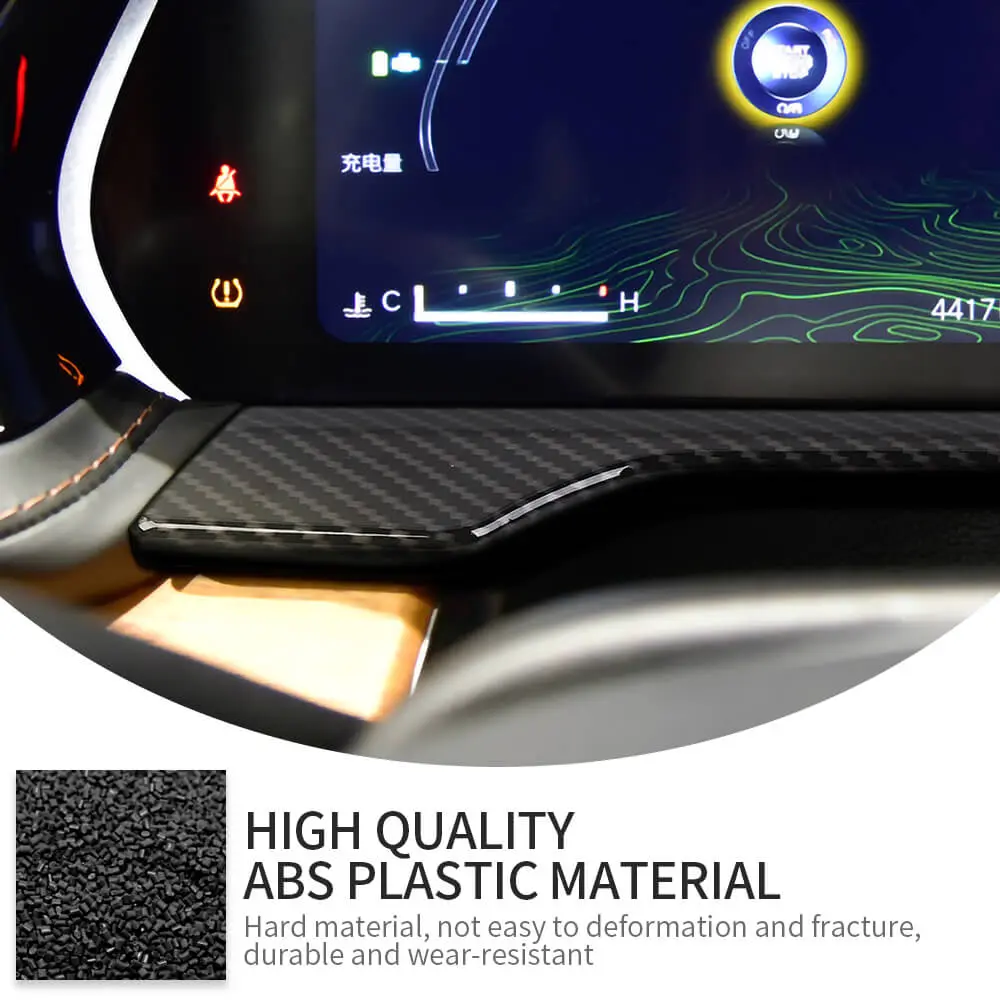 For 2021+ Jeep Grand Cherokee L Dashboard Decor Cover Trim Frame - Image 10