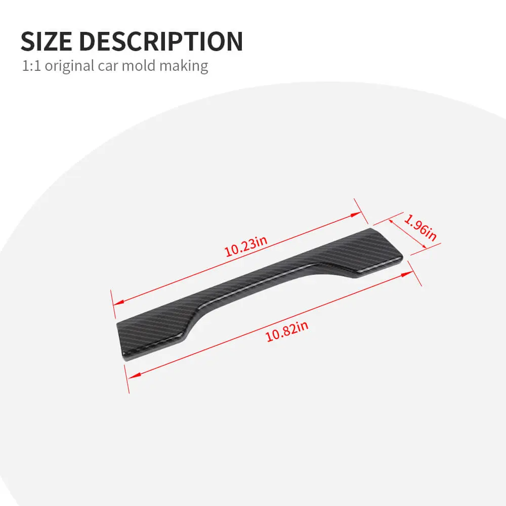 For 2021+ Jeep Grand Cherokee L Dashboard Decor Cover Trim Frame - Image 11