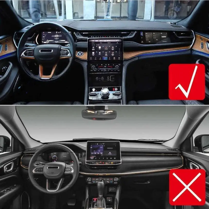 For 2021+ Jeep Grand Cherokee L Dashboard Side Air Vent Outlet Cover - Image 2