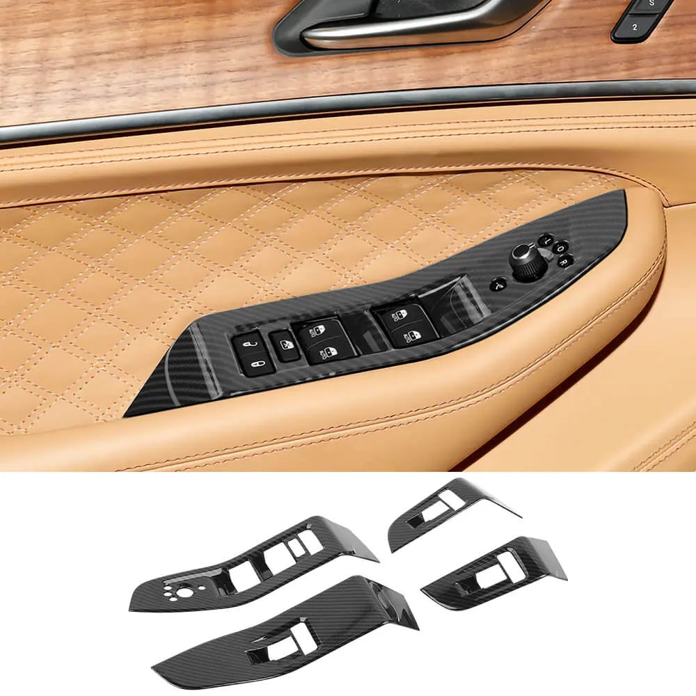 For 2021+ Jeep Grand Cherokee L Window Lift Switch Panel Cover Trim