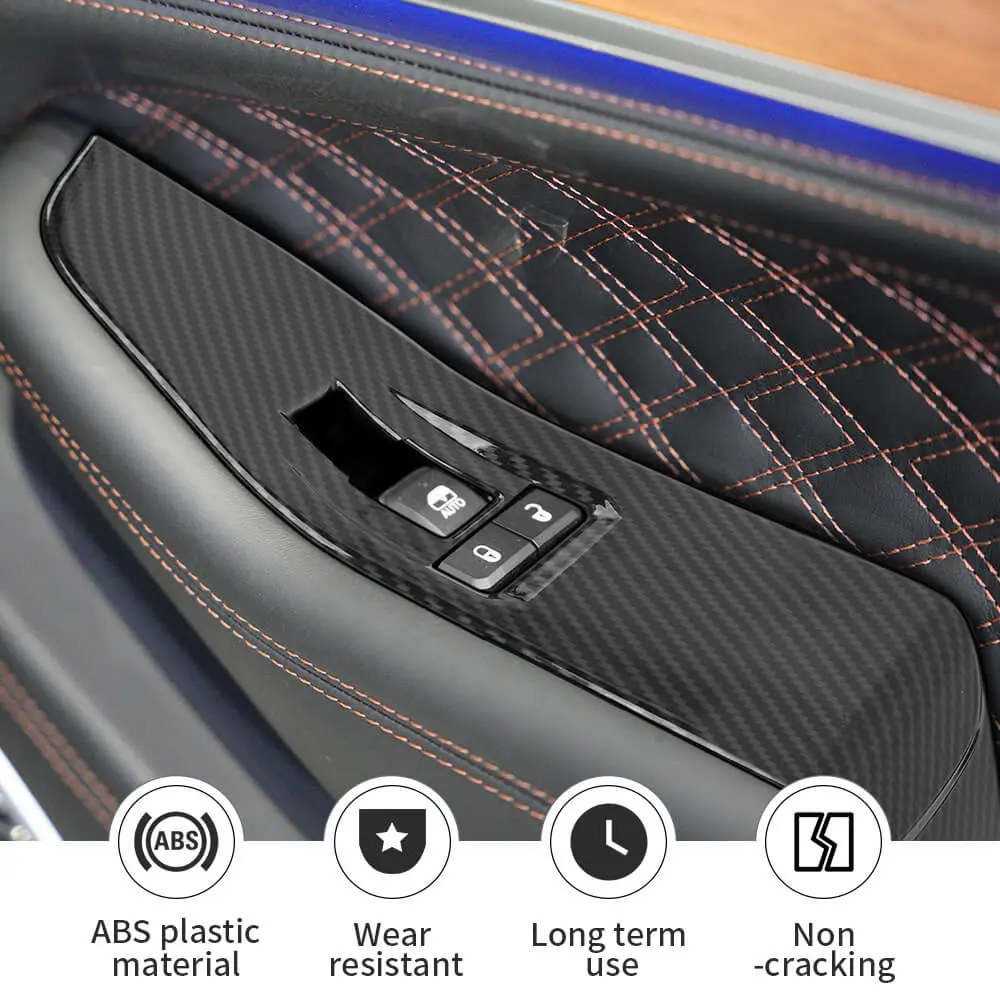 For 2021+ Jeep Grand Cherokee L Window Lift Switch Panel Cover Trim - Image 6