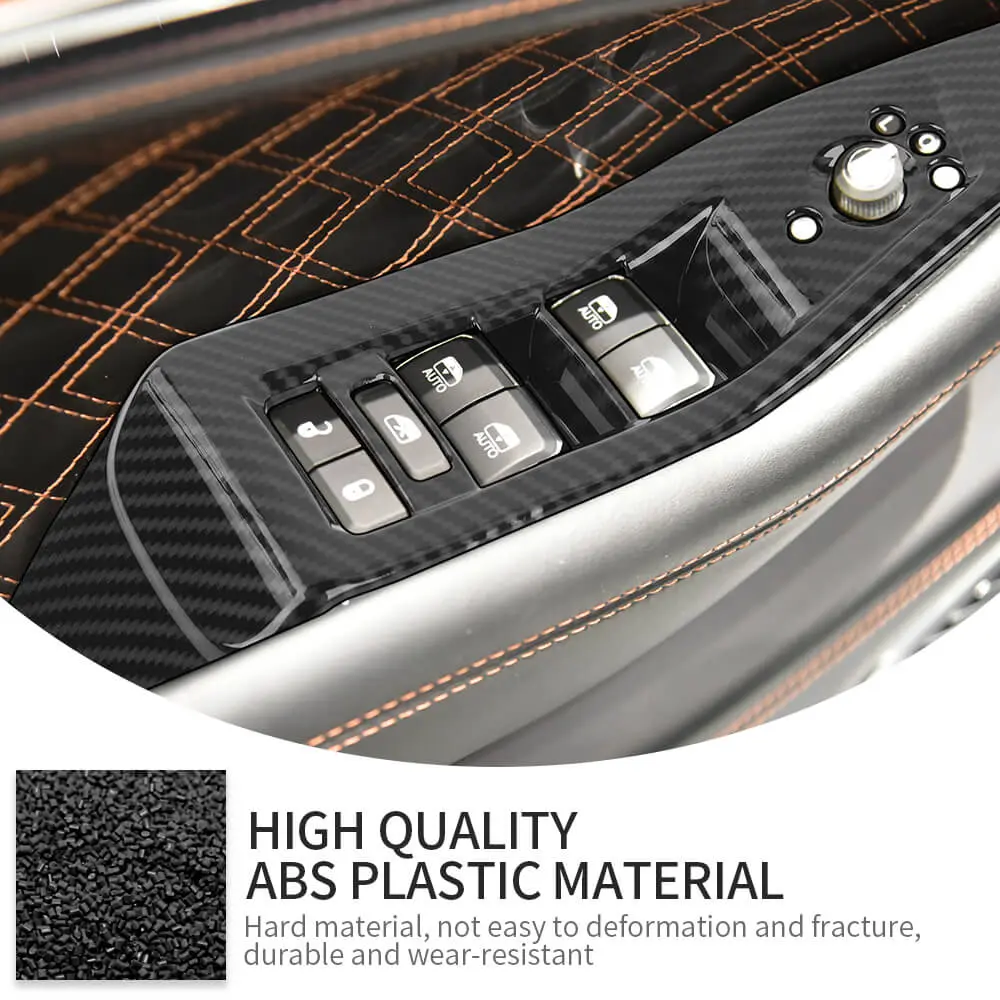 For 2021+ Jeep Grand Cherokee L Window Lift Switch Panel Cover Trim - Image 8
