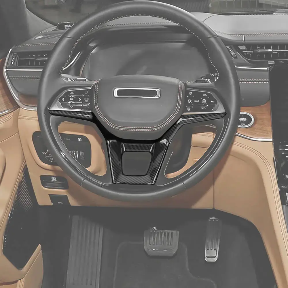For 2021+ Jeep Grand Cherokee L 18 x Inner Center Consol Dash Decor Cover Trim Kit - Image 4