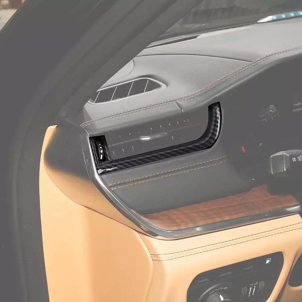 For 2021+ Jeep Grand Cherokee L 18 x Inner Center Consol Dash Decor Cover Trim Kit - Image 6