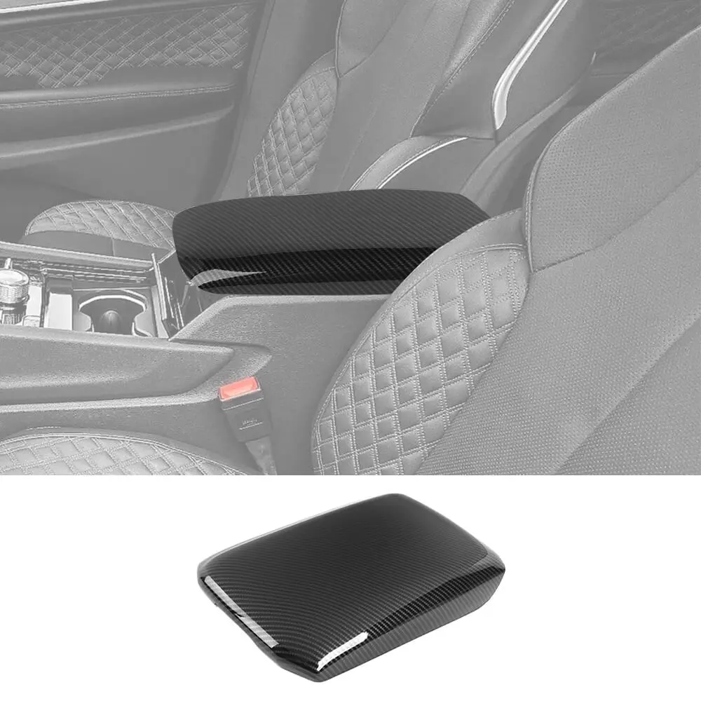 For 2022+ Jeep Grand Cherokee L Center Consol Armrest Box Pad Cover Trim